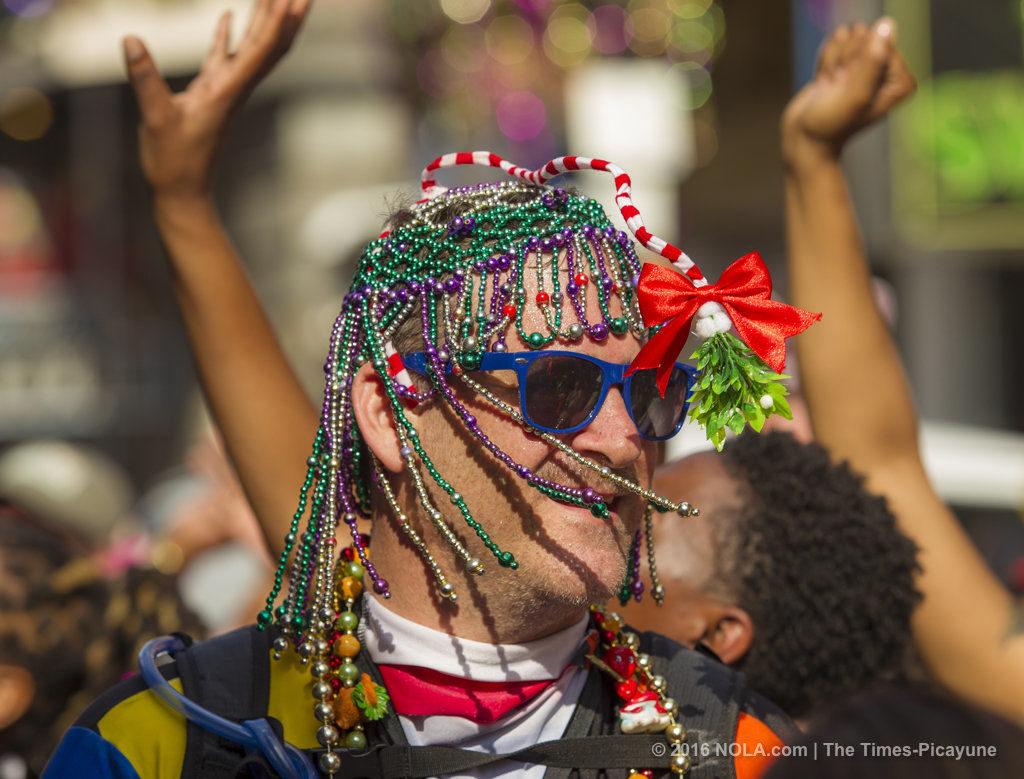 Lundi Gras in the French Quarter 2017